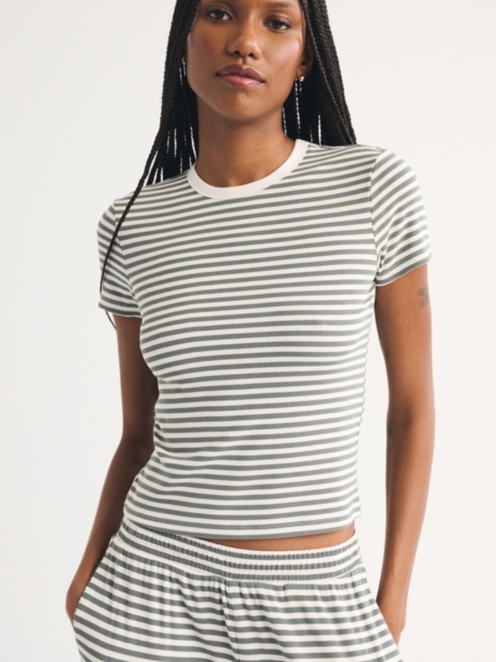 Abercrombie Lounge Ribbed Tee